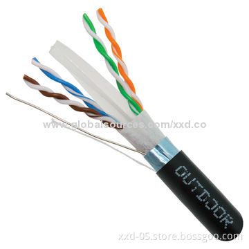305m 4 Pairs 23/24/26AWG UTP/FTP/SFTP CAT6 LAN Cable Factory